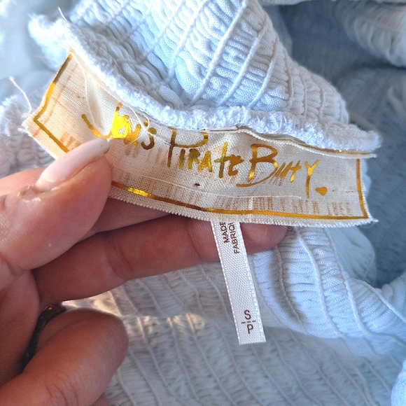 NWT- Jen's Pirate Booty × Free People Bethany Blouse - Picture 6 of 8